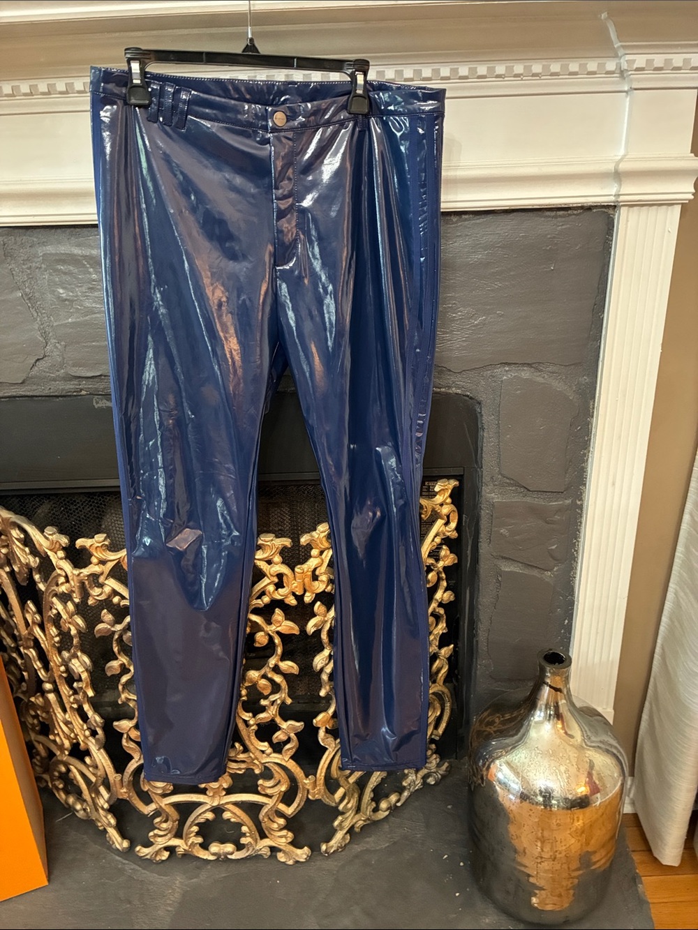 ADIDAS Slim Fit Glossy Navy Men's Jeans